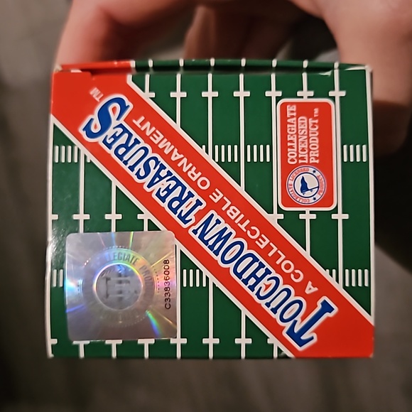 Vintage Touchdown Treasures Collectible Penn State Football Ornament - Picture 2 of 3